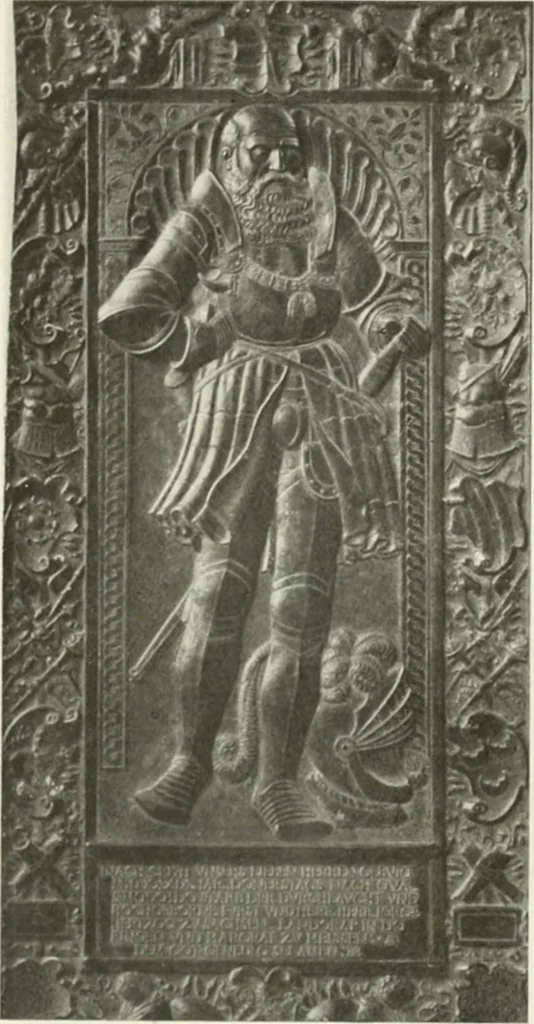 An illustration from Dresde, Freiberg & Meissen, 1911, leaf 154