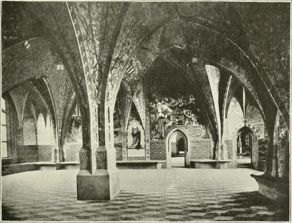 An illustration from Dresde, Freiberg & Meissen, 1911, leaf 157
