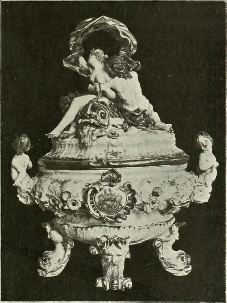 An illustration from Dresde, Freiberg & Meissen, 1911, leaf 159