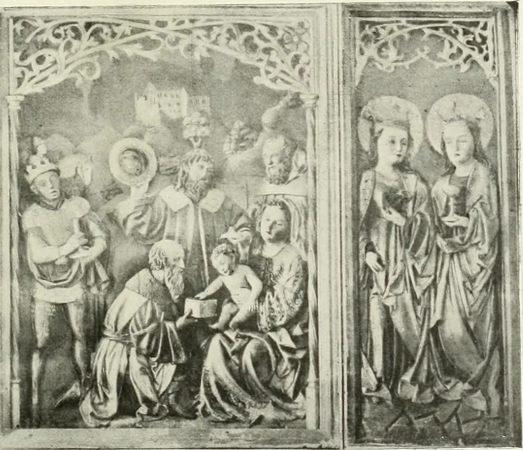 An illustration from Dresde, Freiberg & Meissen, 1911, leaf 19