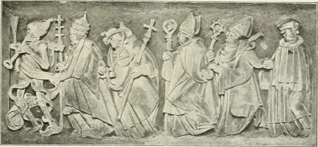 An illustration from Dresde, Freiberg & Meissen, 1911, leaf 21
