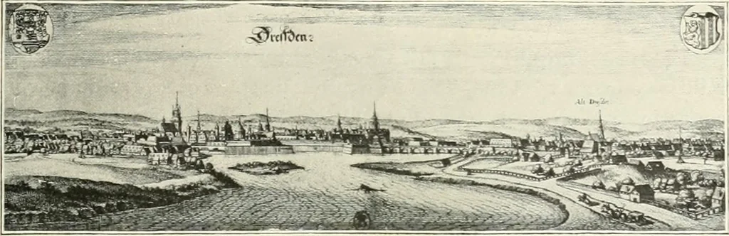 An illustration from Dresde, Freiberg & Meissen, 1911, leaf 37