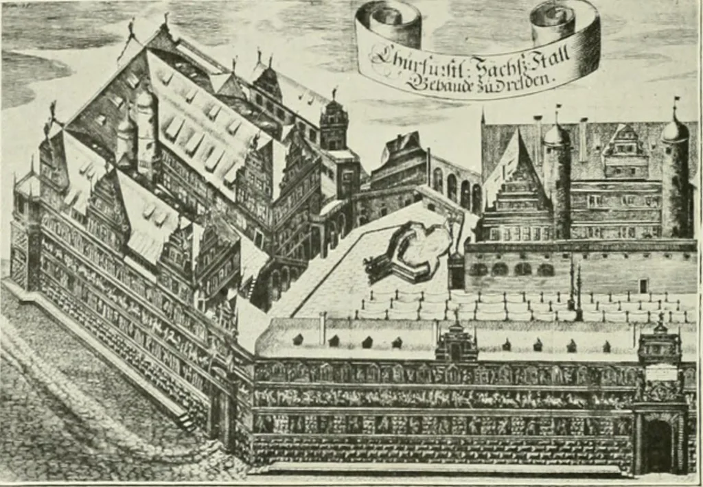An illustration from Dresde, Freiberg & Meissen, 1911, leaf 38