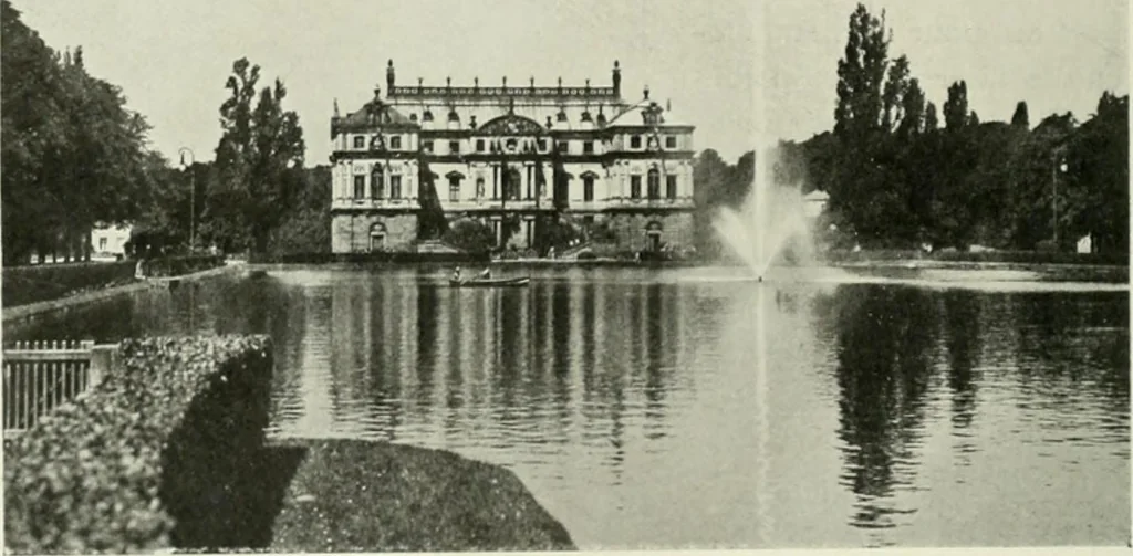 An illustration from Dresde, Freiberg & Meissen, 1911, leaf 50