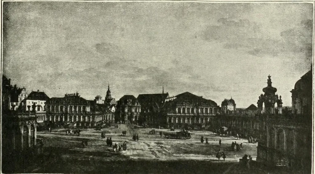 An illustration from Dresde, Freiberg & Meissen, 1911, leaf 53