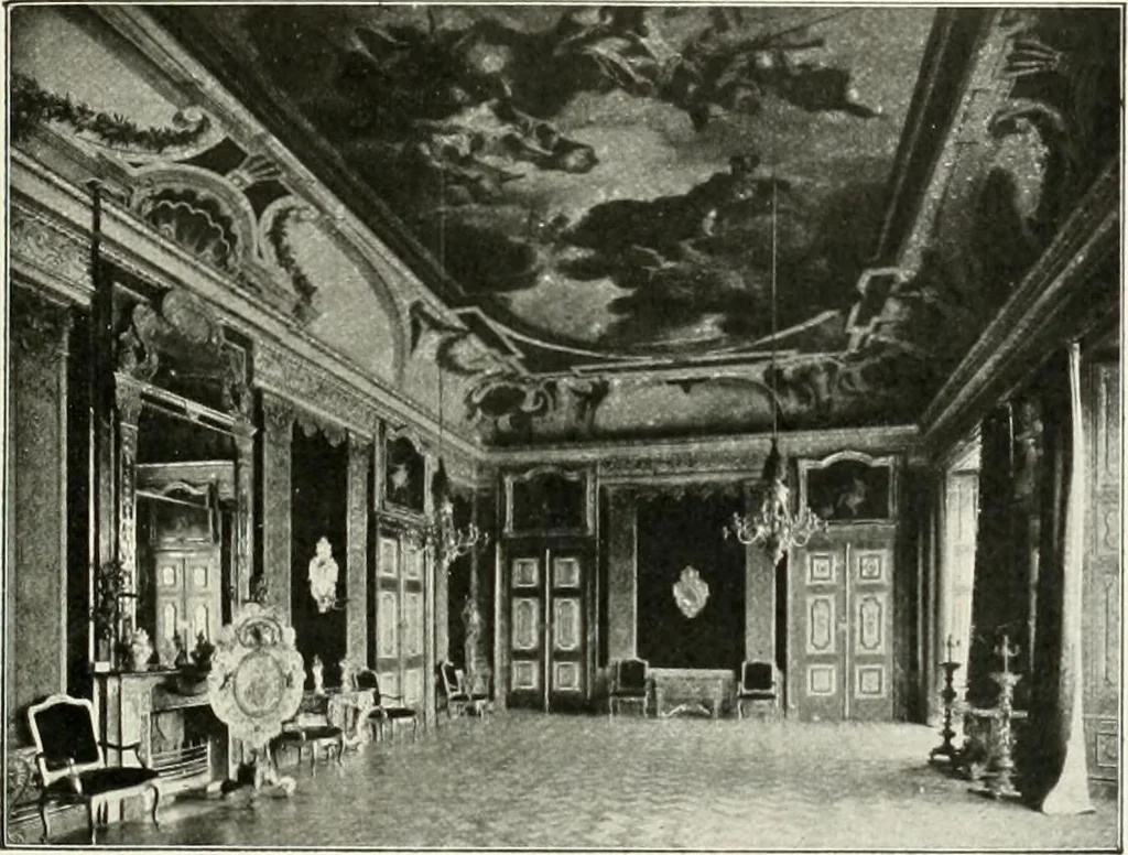 An illustration from Dresde, Freiberg & Meissen, 1911, leaf 55