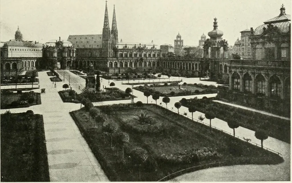 An illustration from Dresde, Freiberg & Meissen, 1911, leaf 59
