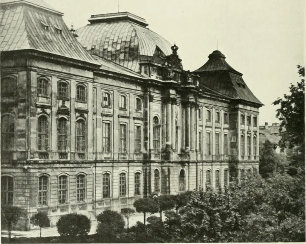 An illustration from Dresde, Freiberg & Meissen, 1911, leaf 68