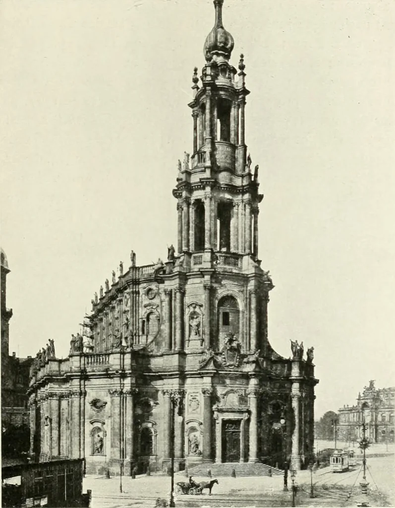 An illustration from Dresde, Freiberg & Meissen, 1911, leaf 71