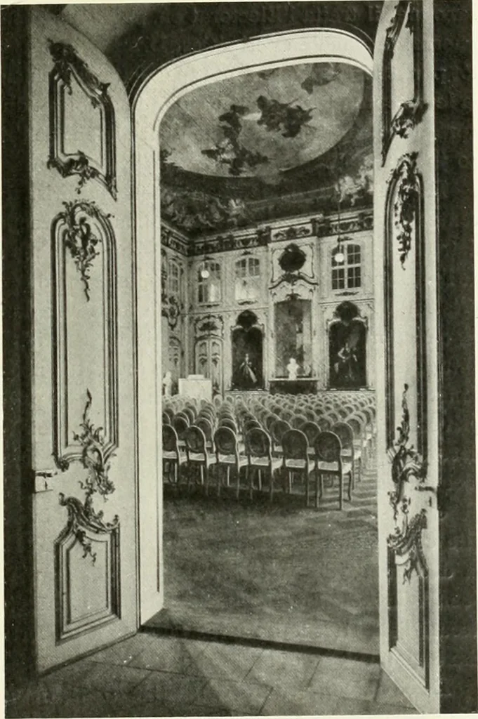 An illustration from Dresde, Freiberg & Meissen, 1911, leaf 83