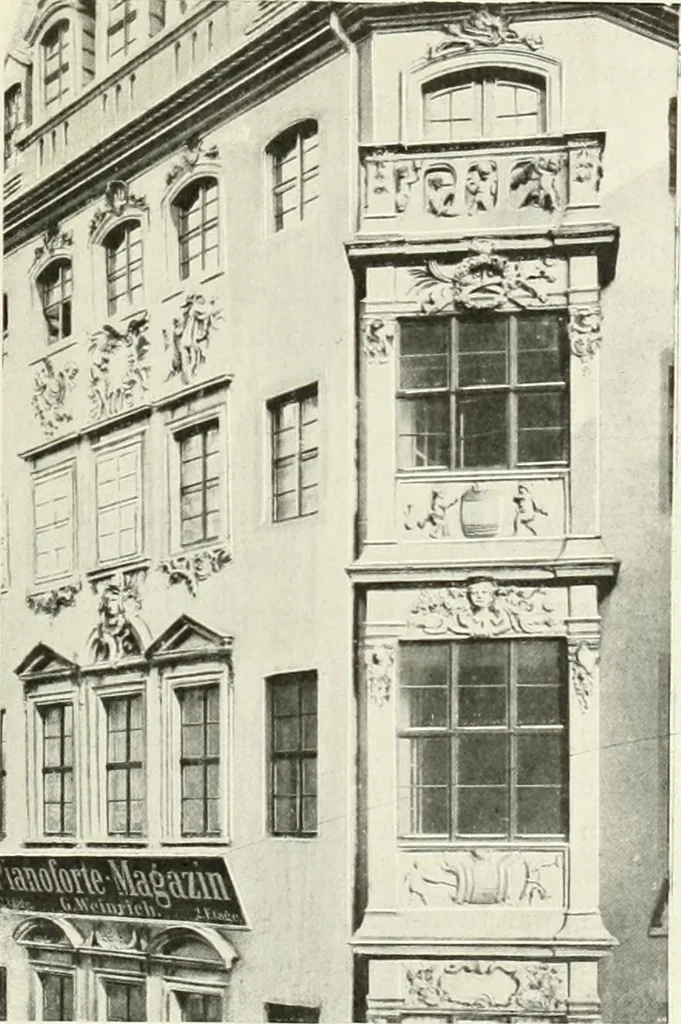 An illustration from Dresde, Freiberg & Meissen, 1911, leaf 85