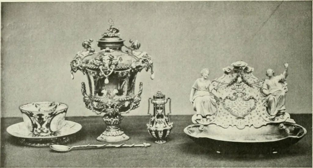An illustration from Dresde, Freiberg & Meissen, 1911, leaf 88