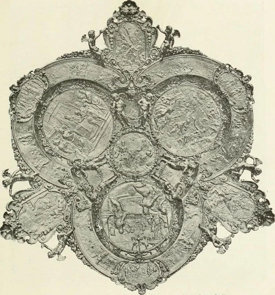 An illustration from Dresde, Freiberg & Meissen, 1911, leaf 91