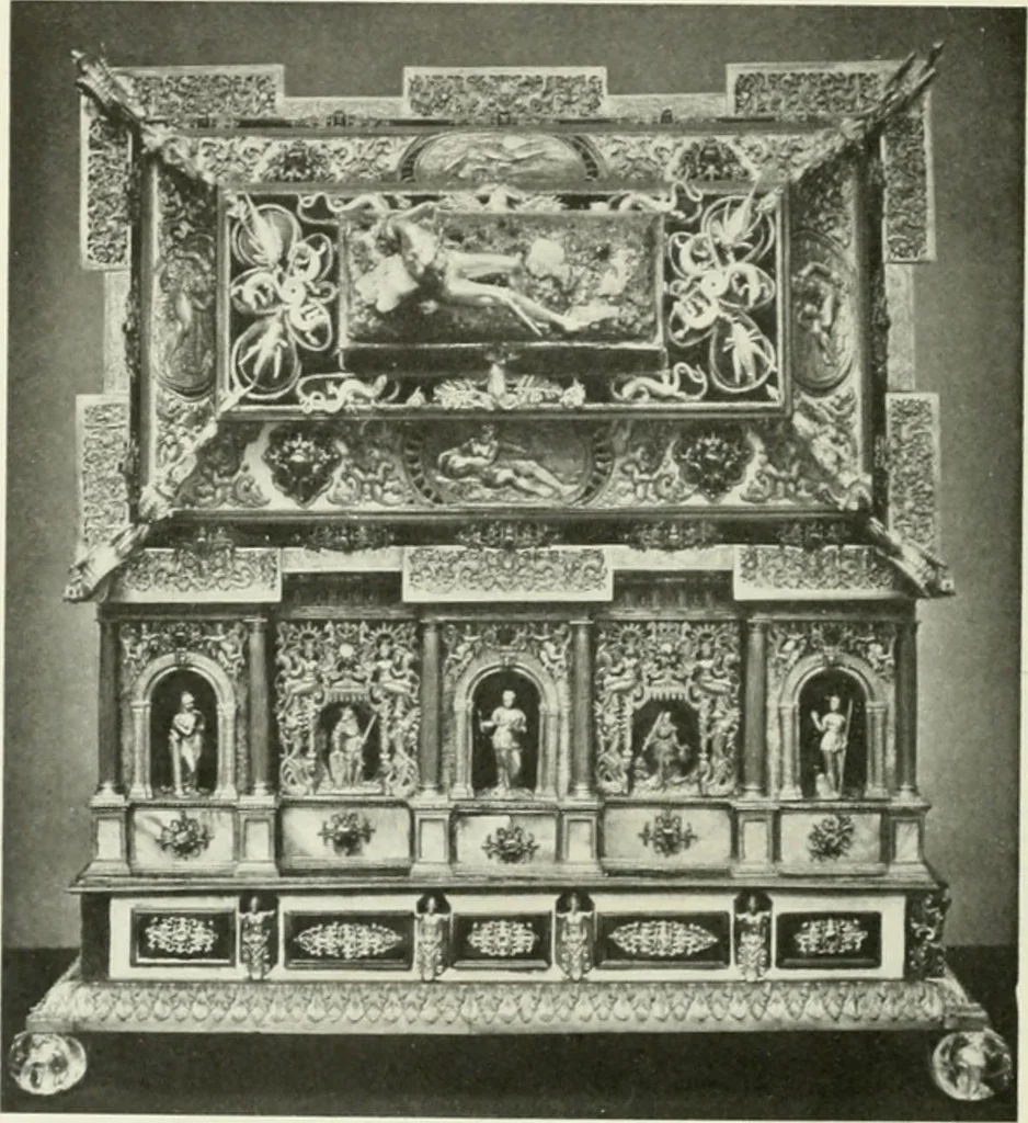 An illustration from Dresde, Freiberg & Meissen, 1911, leaf 92