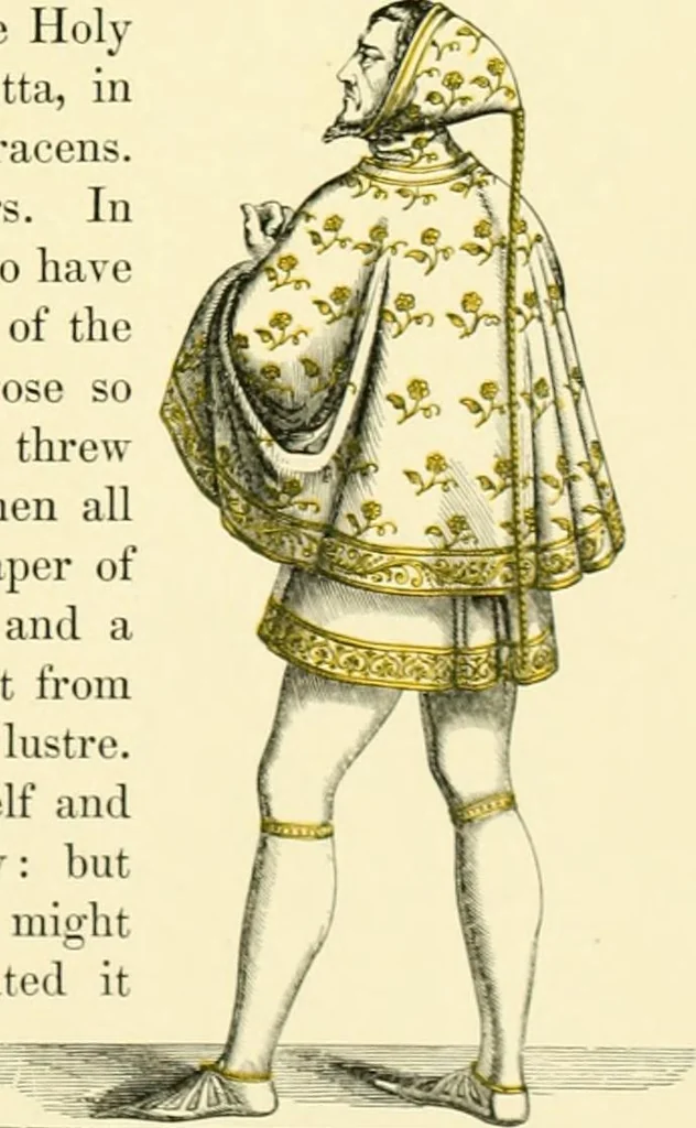 An illustration from Dresses and decorations of the Middle Ages, 1843, leaf 103
