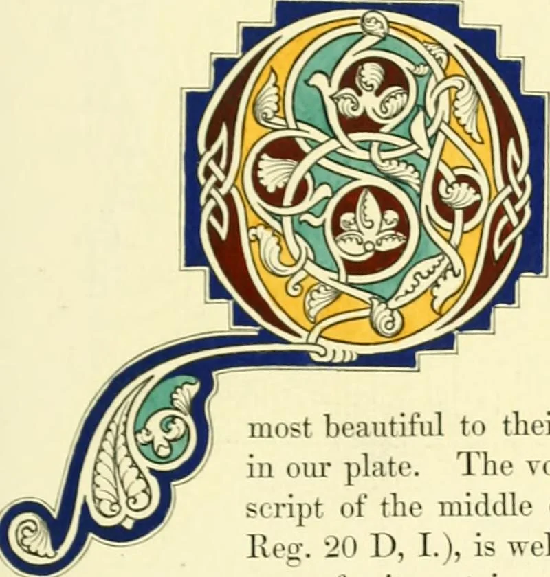 An illustration from Dresses and decorations of the Middle Ages, 1843, leaf 107
