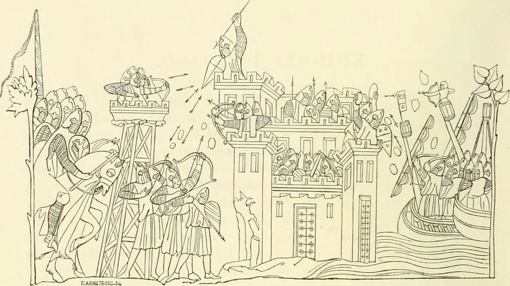 An illustration from Dresses and decorations of the Middle Ages, 1843, leaf 108