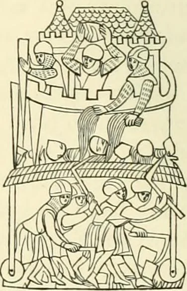 An illustration from Dresses and decorations of the Middle Ages, 1843, leaf 108