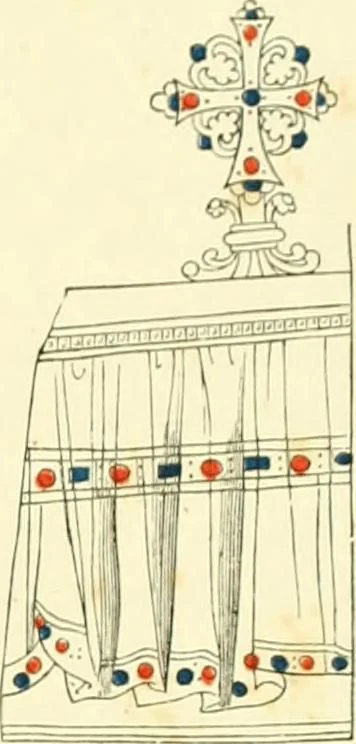 An illustration from Dresses and decorations of the Middle Ages, 1843, leaf 111