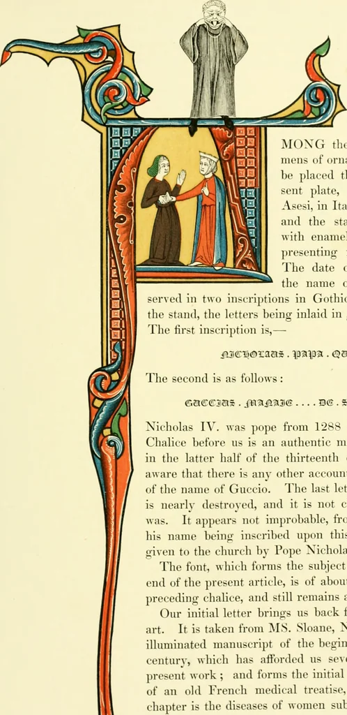 An illustration from Dresses and decorations of the Middle Ages, 1843, leaf 119