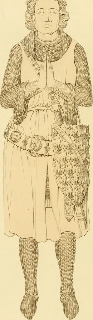 An illustration from Dresses and decorations of the Middle Ages, 1843, leaf 130