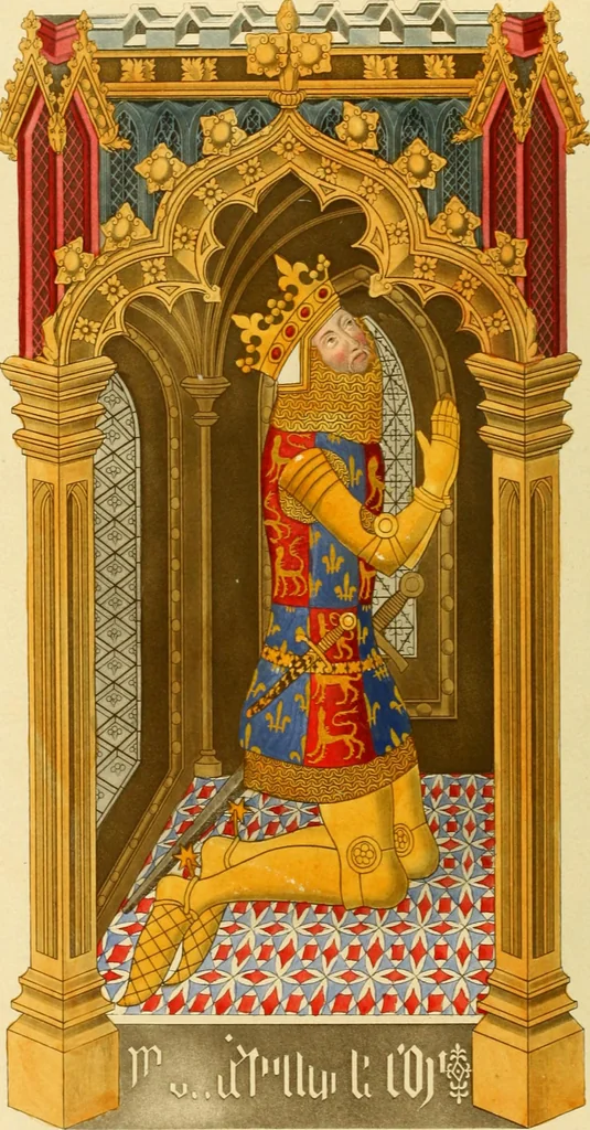 An illustration from Dresses and decorations of the Middle Ages, 1843, leaf 142