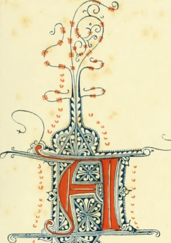 An illustration from Dresses and decorations of the Middle Ages, 1843, leaf 143
