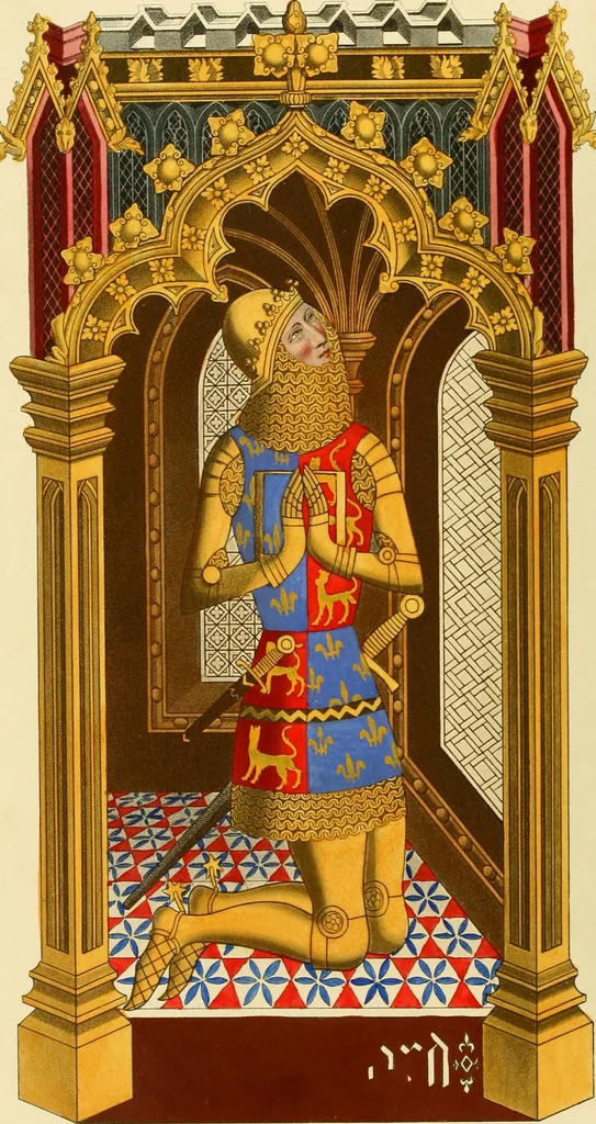 An illustration from Dresses and decorations of the Middle Ages, 1843, leaf 146