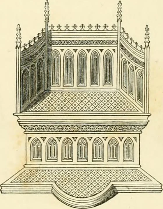 An illustration from Dresses and decorations of the Middle Ages, 1843, leaf 148