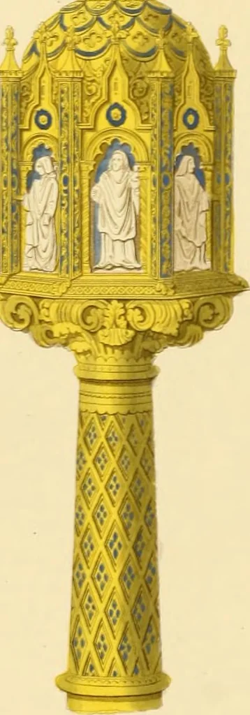 An illustration from Dresses and decorations of the Middle Ages, 1843, leaf 162