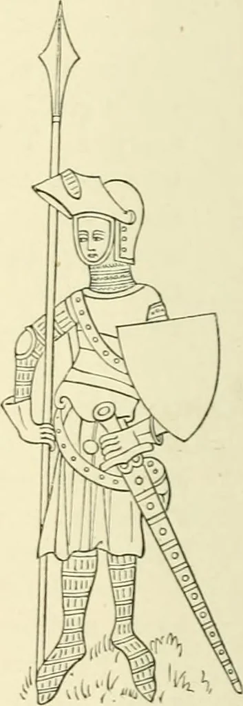 An illustration from Dresses and decorations of the Middle Ages, 1843, leaf 164