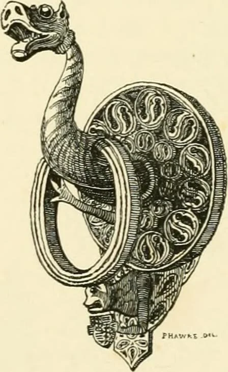 An illustration from Dresses and decorations of the Middle Ages, 1843, leaf 172