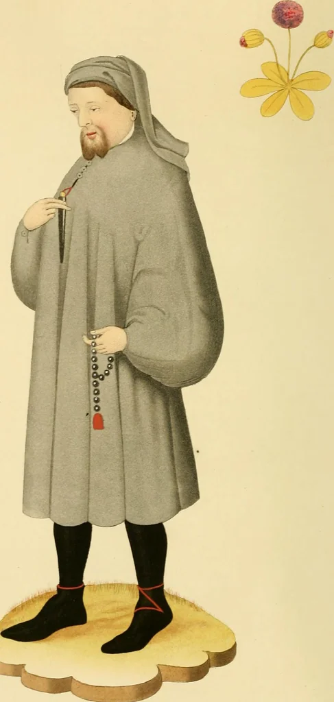 An illustration from Dresses and decorations of the Middle Ages, 1843, leaf 174
