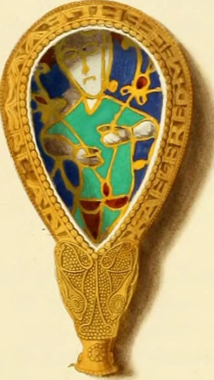 An illustration from Dresses and decorations of the Middle Ages, 1843, leaf 28