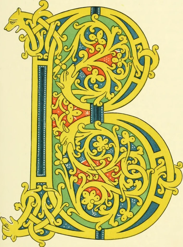 An illustration from Dresses and decorations of the Middle Ages, 1843, leaf 37