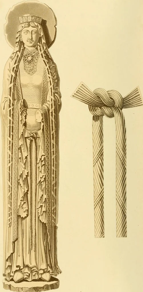An illustration from Dresses and decorations of the Middle Ages, 1843, leaf 56