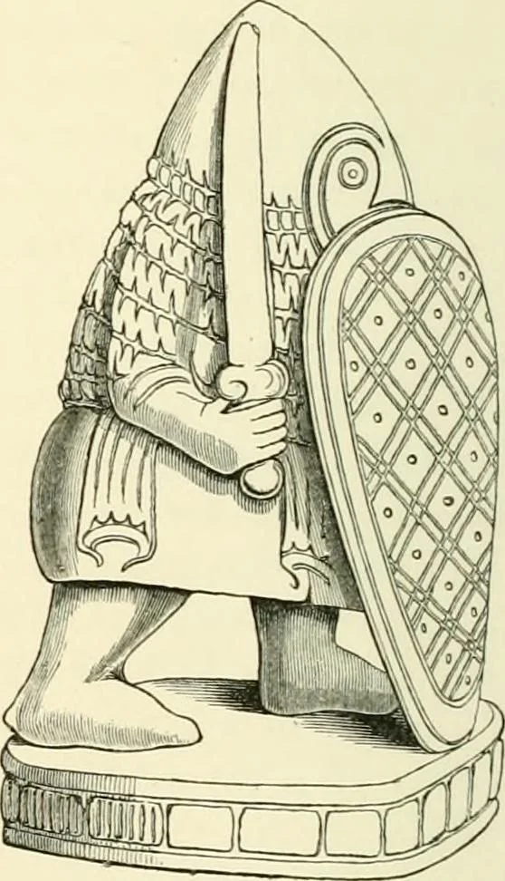 An illustration from Dresses and decorations of the Middle Ages, 1843, leaf 58