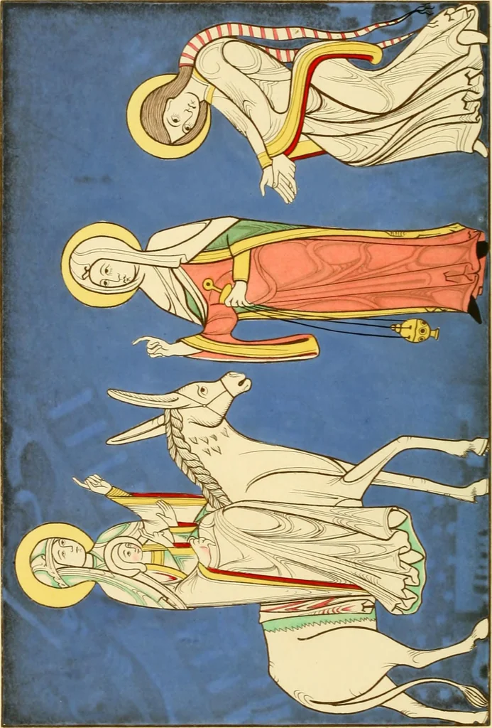 An illustration from Dresses and decorations of the Middle Ages, 1843, leaf 60