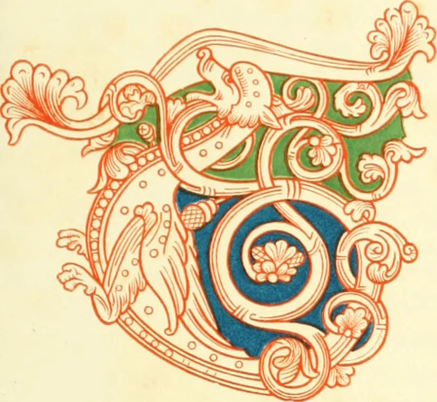 An illustration from Dresses and decorations of the Middle Ages, 1843, leaf 61