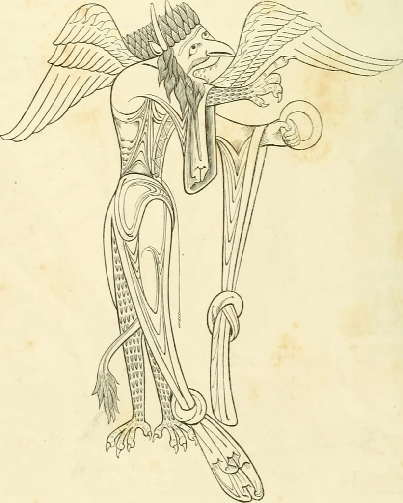 An illustration from Dresses and decorations of the Middle Ages, 1843, leaf 62