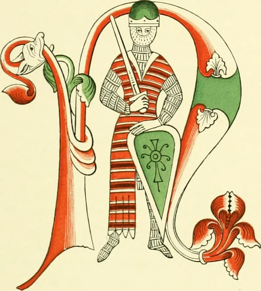 An illustration from Dresses and decorations of the Middle Ages, 1843, leaf 65