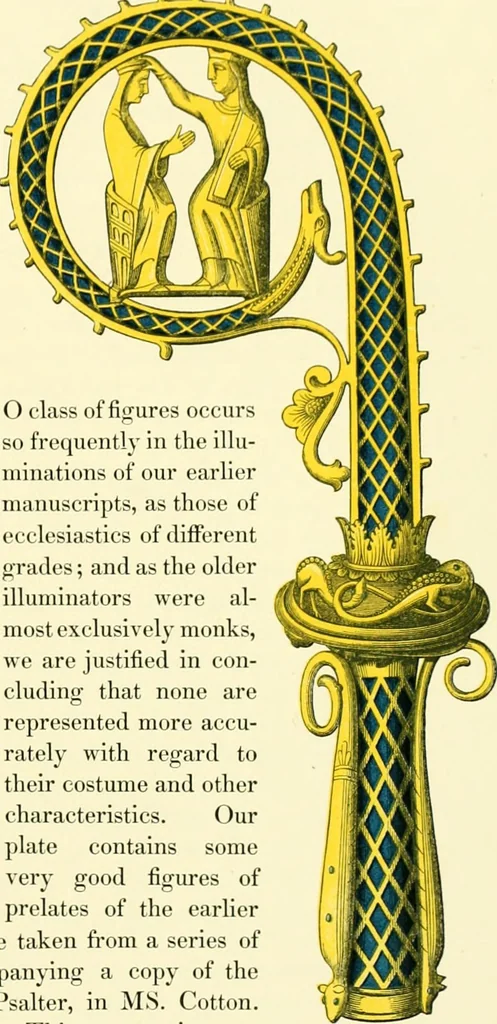 An illustration from Dresses and decorations of the Middle Ages, 1843, leaf 65