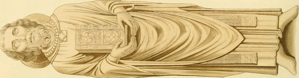 An illustration from Dresses and decorations of the Middle Ages, 1843, leaf 68