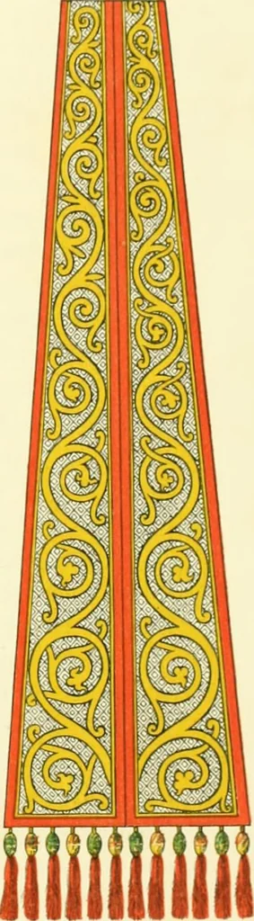 An illustration from Dresses and decorations of the Middle Ages, 1843, leaf 75