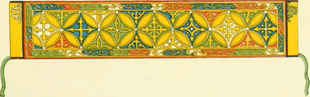 An illustration from Dresses and decorations of the Middle Ages, 1843, leaf 79