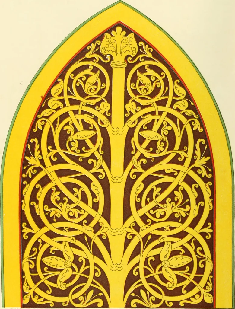 An illustration from Dresses and decorations of the Middle Ages, 1843, leaf 82