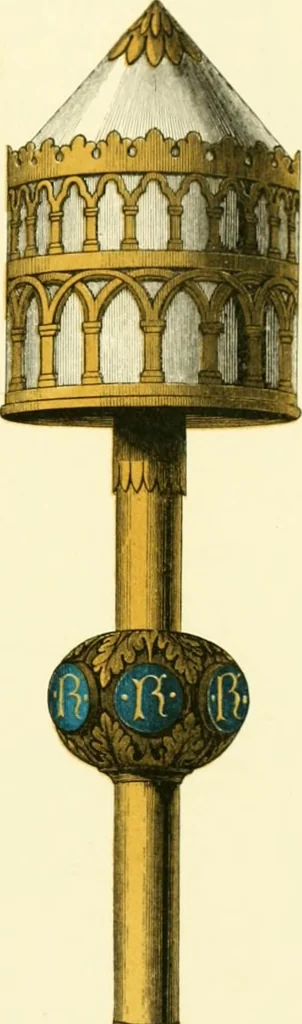 An illustration from Dresses and decorations of the Middle Ages, 1843, leaf 83