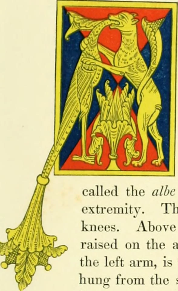 An illustration from Dresses and decorations of the Middle Ages, 1843, leaf 87