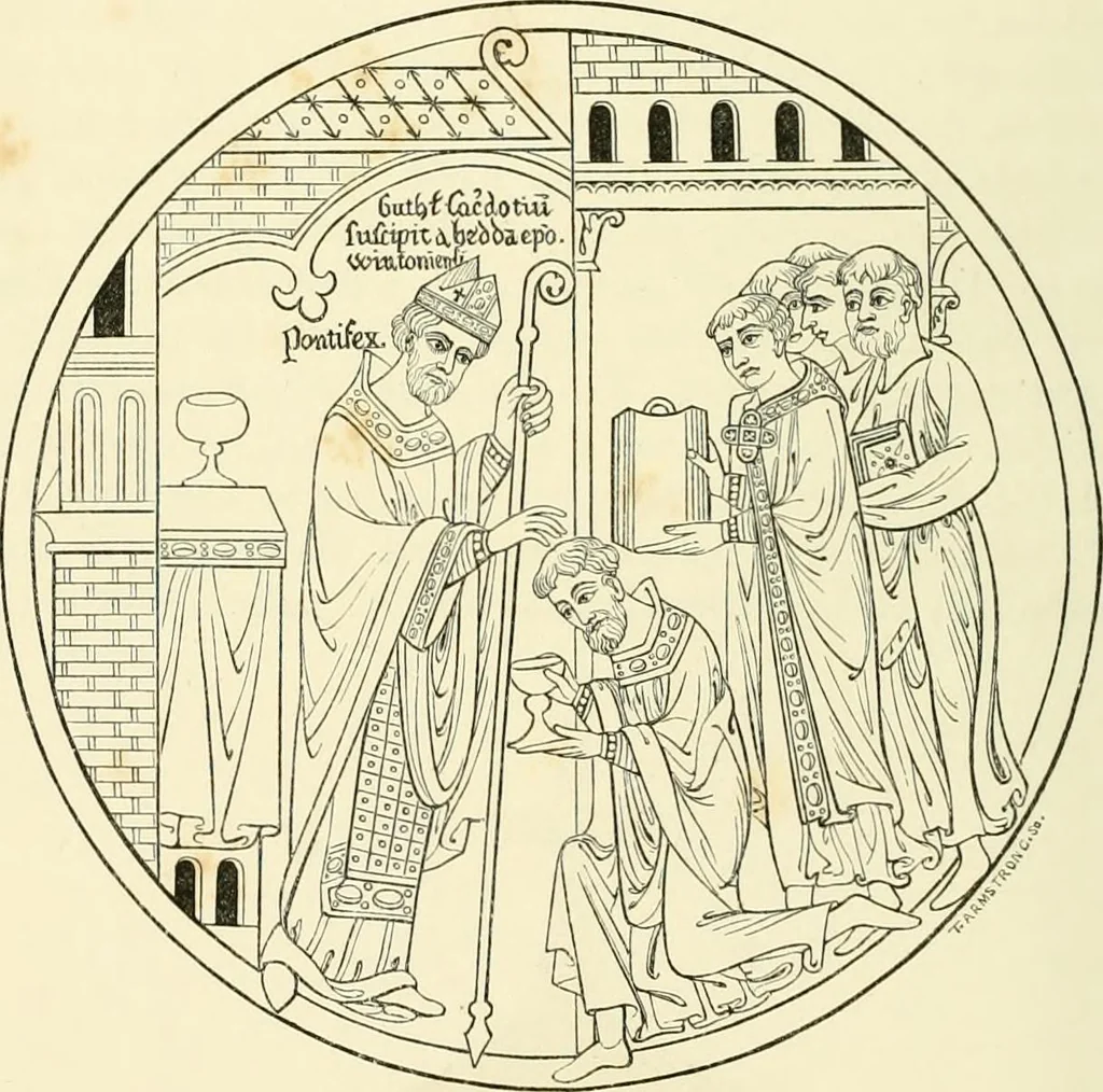An illustration from Dresses and decorations of the Middle Ages, 1843, leaf 88