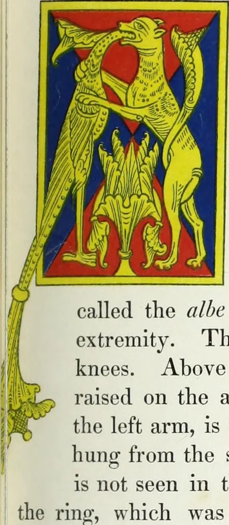 An illustration from Dresses and decorations of the Middle Ages, 1843, leaf 101